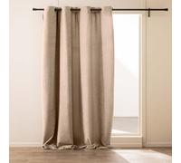 Douceur d'Intérieur, Winona - Tenda con occhielli, 140 x 260 cm, colore: sabbia
