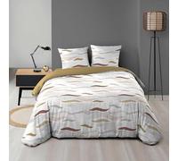 Douceur d'Intérieur, Zenith, set di 3 pezzi (240 x 220 cm) in microfibra stampata