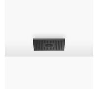 Douche de pluie Dornbracht, pour fixation au plafond, carrée, 300x240mm, spécifique à la série, 28041980-33, 28041980-33, Colorazione: Nero opaco