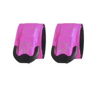 DOUDINGMAO 2Pcs Riflettente HA CONDOTTO LA Luce Bracciali Ricaricabile LED Schiaffo incandescente Notte Running Bracciale Per Outdoor Sport Party USB Ricaricabile LED Bracciale
