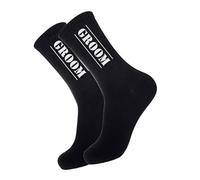 DOUDINGMAO Calzetteria formale ventilata per sposo sposo sposo incidenti di nozze permanente contro il piano agglomerato matrimonio ricevimento calze per uomo vestibilità casual, sposo, Taglia unica