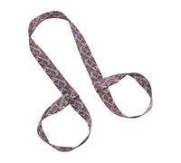 DOUDINGMAO Cinghia multifunzionale per tappetino da yoga per il trasporto e lo stretching con stampe colorate in poliestere resistente per gli appassionati di fitness fascia elastica