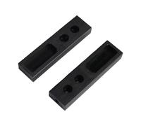 DOUDINGMAO Coppia di supporti per asta armadio ad alta capacità di carico, robusti materiali in alluminio, portatili per artigianato e spazio in affitto