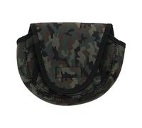 DOUDINGMAO Custodia protettiva per mulinello da pesca, custodia per mulinello da pesca, custodia per baitcasting, borsa per mulinello da pesca, Camouflag verde, as the pic show