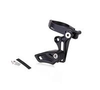 DOUDINGMAO Cycle Chain Guard Global - Protezione per mountain bike, sottile miscela di alluminio contro l'ossidazione, per ciclismo silenzioso, installazione rapida contro la guida della catena