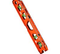DOUDINGMAO Livelli magnetici di spirito di alta precisione 2,5"/6"/9" della lega di alluminio dello strumento 4 della costruzione delle fiale del doppio della scala V scanalata
