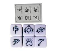 DOUDINGMAO Parole chiave Modello Gioco Da Tavolo Dadi Gioco di Ruolo Gioco Acrilico Angolo Rotondo Sei Lati Strumento Insegnante Facile Uso Acrilico Regalo