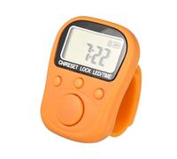 DOUDINGMAO Ricaricabile 6 cifre LCD Contatore Manuale Con 7 Canali Multiplo Task Management E Anelli In Silicone Regolabile Per Fitnes