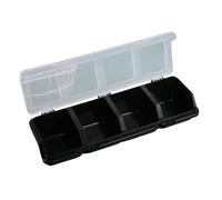 DOUDINGMAO Scatola portaoggetti a vite con scomparti multipli per viti Piccole parti Hardware Custodia per gioielli