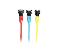 DOUDINGMAO Set di 3 tee da golf con rete morbida, assorbimento degli urti, base stabile, altezza regolabile per varie condizioni di corso, con base regolabile