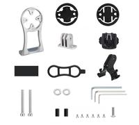 DOUDINGMAO Supporto regolabile per tachimetri per bici a rilascio rapido, supporto mobile girevole per bici da strada e mountain bike multiuso