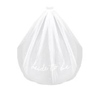 DOUDINGMAO Velo a due strati con bordo in pizzo con pettine sicuro copricapo da sposa per varie occasioni copricapo da sposa e damigelle d'onore, Perla a doppio strato e, Taglia unica