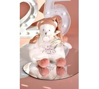 DouDOU 25 ANNI - Orso rosa Doudou mantello