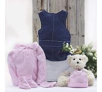 Doudou coniglietto rosa