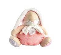 Doudou coniglio rosa con spazio di stivaggio per pigiama 38 cm
