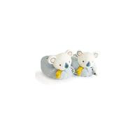Set doudou con primi scarponcini Koala Yoca con sonagli 0-6 mesi
