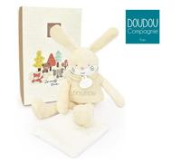 DOUDOU ET COMPAGNIE CONIGLIETTO BEIGE CON FAZZOLETTO DC4186