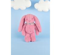Doudou et Compagnie - Coniglio Fleurette Grenadine 35 cm - Peluche rosa ultra morbido per neonati con sciarpa floreale - Doudou Misto fin dalla nascita - Idea regalo Nascita - DC4302