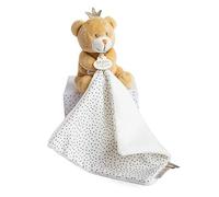 Doudou et Compagnie DC3515 - Marionetta con coperta, motivo: orsetto, colore: Beige