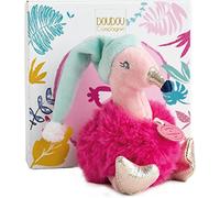 Doudou et Compagnie DC3525 MINIZOO - Fenicottero con cappello, colore: Rosa