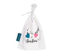 Doudou et Compagnie DC3765 - Sacco nanna in cotone, colore: Bianco