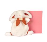 Doudou et Compagnie - Doudou Coniglio Caramella Terracotta 25 cm - Piccolo Doudou Soffice - Accessorio Nascita per Coccole e Sonno - Texture Ultra Morbida - Colori Caldi alla Moda Bambino - DC4667