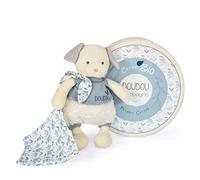 Doudou et Compagnie Doudou Dog DOUDOU BOTANIC Bio Blu 22 cm DC3964