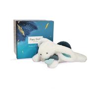 Set regalo con peluche Coniglietto blu scuro 25 cm