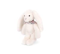 Doudou et Compagnie LAPIN FLEURETTE - Bianco 25 cm