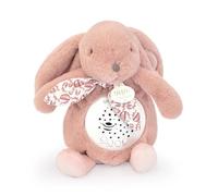 Doudou et Compagnie Luce Notturna Trapunta Musicale Coniglio - Rosa