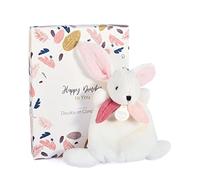 Doudou et Compagnie - Mini Doudou Coniglio - Happy Boho - Rosa - 17 cm - HAPPY DOUDOU - DC3882