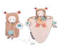 Doudou et Compagnie - Orso di peluche - Cappellino morbido - Beige - 25 cm - Peluche - DC3951