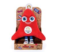 Doudou et Compagnie-Phryge, Bonnet phrygien Mascotte OLY 25 CM-Display, Colore Rosso, JO2497