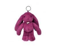 Doudou et Compagnie Portachiavi in peluche coniglio prugna, 18 cm