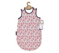 Doudou et Compagnie - Sacco nanna BOH'AIME FAON - Morbido rosa fiorito per neonati da 0 a 6 mesi - 70 cm - Cocon Morbidezza - Comfort per il sonno - Apertura a pressione - Regalo di nascita - DC4032