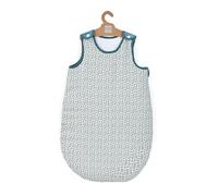 Doudou et Compagnie - Sacco nanna YOCA LE KOALA - Morbido blu fiorito per neonati da 0 a 6 mesi - 70 cm - Cocon Morbidezza - Comfort per il sonno - Apertura a pressione - Regalo di nascita - DC4038