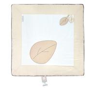 DOUDOU ET COMPAGNIE - Tapidou Beige HAPPY WILD - 100 x 100 cm - Per neonati 0-6 mesi -Tappeto di risveglio confortevole per gioco e abilità - Tappeto imbottito adatto al parco - Regalo di nascita -