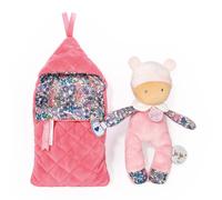Doudou Jolijou Miminko in piumino trapuntato 20 cm - Rosa