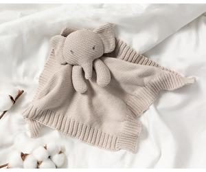Doudou Neonato Cotone Elefante Grigio 3885 Kio Kids 0 Mesi+