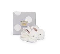 Doudou set di scarpine con sonagli Coniglietto beige