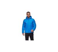 Doudoune mammut crag con cappuccio blu homme