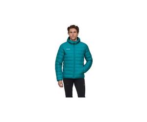Doudoune mammut waymarker con cappuccio blu homme