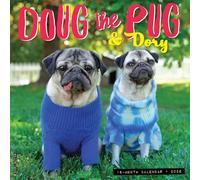 Doug the Pug & Dory 2026 Wall Calendar
