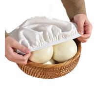 Dough Bowl Cover - Cotton Breathable Fabric 30 Cm | Reusable Kitchen Proofing Cloth Food Storage Dust Barrier Fermentation Cover Bread Dough Protector Kitchen Baking Tool For Home Bakery Cooking Prepa