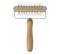 Dough Docker Roller, Stainless Steel Spiked Dough Roller, 2,5 x 2,x3,1 pollici Pin Puncher for Home Commercial Kitchens, Pastry Tool, Pizza Making Accessories