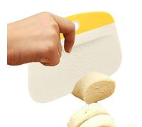 Dough Scraper - PP Food Scraper | Dough Cutter Scale e Hook Hole Design | Baking Tool For Kitchen Use, Great For Mixing, Cutting, e Scraping Tasks