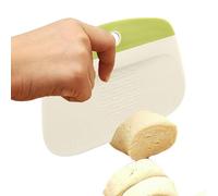 Dough Scraper - PP Food Scraper | Dough Cutter Scale e Hook Hole Design | Baking Tool For Kitchen Use, Great For Mixing, Cutting, e Scraping Tasks