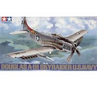 Douglas A-1h Skyraider U.S. Navy 1:48 Plastic Model Kit TAMIYA