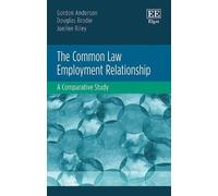Douglas Brodie Joellen Riley Gord The Common Law Employment R (Copertina rigida)