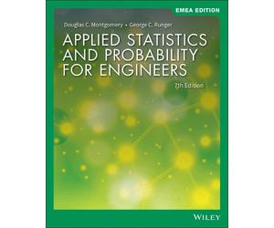 Douglas C. Montgomery Applied Statistics and Probability for Engine (Tascabile)
